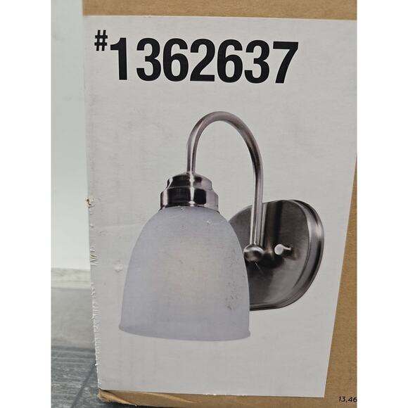 Project Source Wynfield Vanity Light Brushed Nickel Finish (1362637) [C4] - Picture 2 of 14